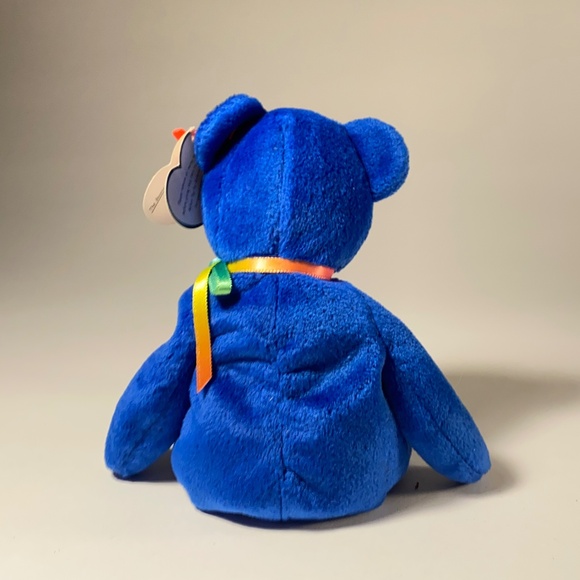 Clubby Bear TY Beanie Baby - Picture 4 of 6